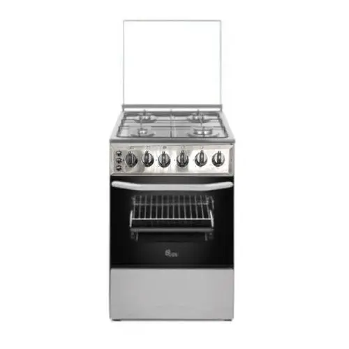 Cuisinière à Gaz 4 Feux - 50x50 - Full Option – Allumage Electrique - Garantie 12 Mois